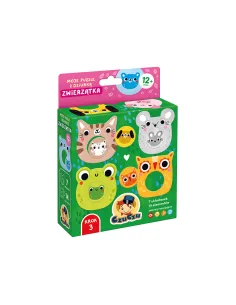 Moje puzzle z dziurką Zwierzątka 12m+ CzuCzu