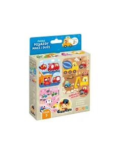 Puzzle Pojazdy małe i duże 2+ CzuCzu