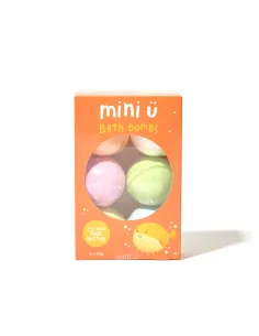 Zestaw 6 musujących kul do kąpieli MINI U