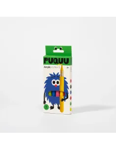 Markery akrylowe 6 kolorów Puquu