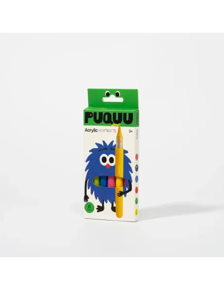 Markery akrylowe 6 kolorów Puquu