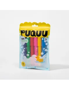 Kredki do wanny 6 kolorów Puquu