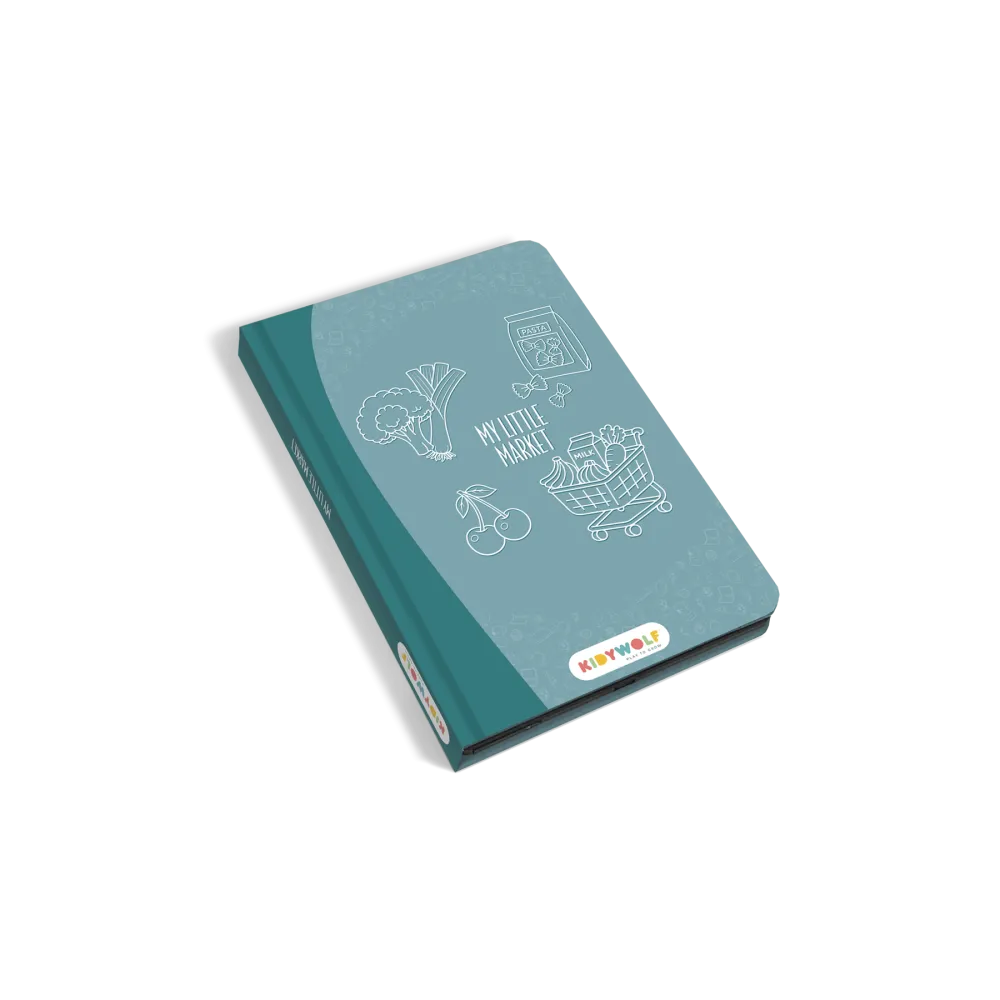 Tablet graficzny z szablonami do rysowania KIDYDRAW-MINI My little market Kidywolf