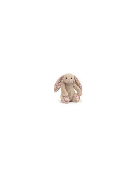 Króliczek z Kwiecistymi Uszami Beżowy 18cm Jellycat