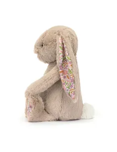 Króliczek z Kwiecistymi Uszami Beżowy 18cm Jellycat 2