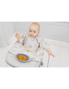 Wodoodporny śliniak z długim rękawem BLW Fairytale Foodies BiBADO 2