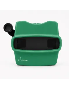 Retro stereoskop 3D Zielony Lalarma