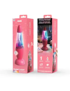 Lampka Tornado Tsuny Light koralowa MOB