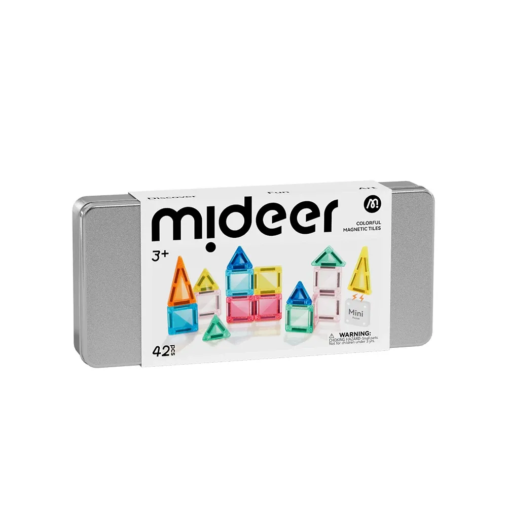 Mini klocki magnetyczne zestaw podróżny Mideer