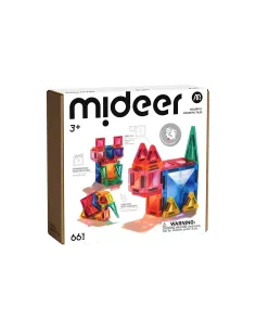 Mini klocki magnetyczne 66 elementów Mideer