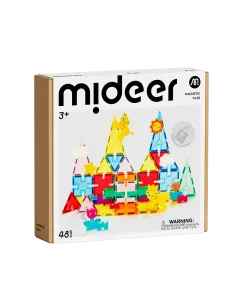 Klocki magnetyczne Wonder Kingdom 48 elementów Mideer