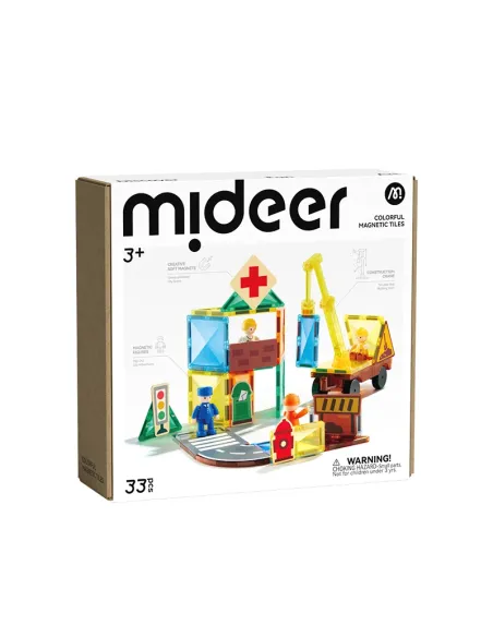 Klocki magnetyczne City Hero Squad Mideer