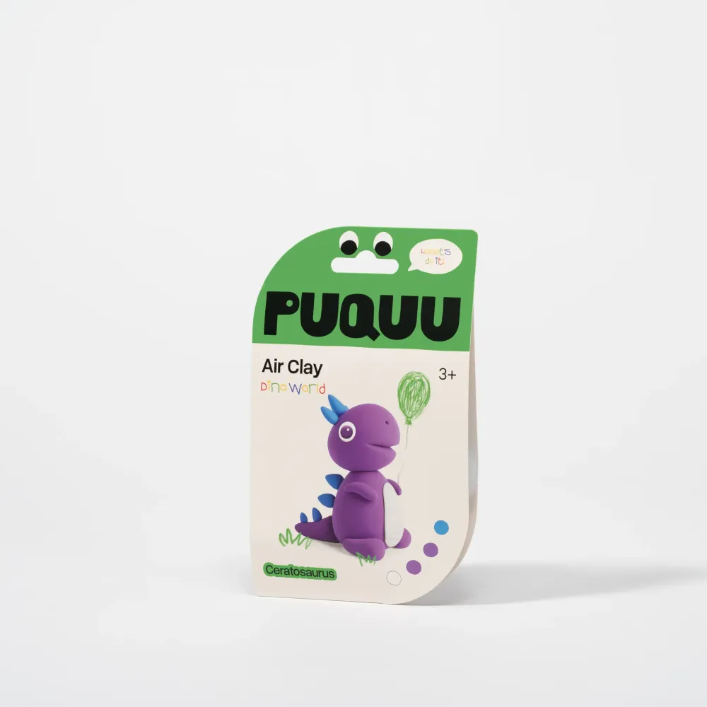 Air Clay Ceratosaurus Puquu