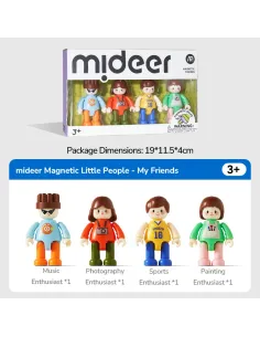 Magnetyczne figurki Moi przyjaciele Mideer 2
