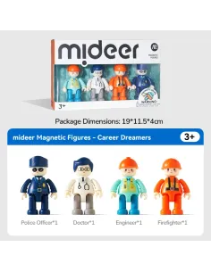 Magnetyczne figurki wymarzone zawody Mideer 2